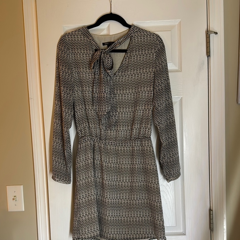 MNG Long Sleeve Dress